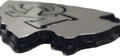 Washington Capitals Auto Emblem, Plastic Molded, Silver Chrome Color, Raised 3D Effect, Adhesive Backing