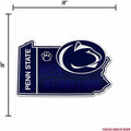 Penn State Nittany Lions Pennant State Shape 18 Inch Soft Felt University of