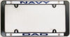 Navy DAD Black Plastic License Plate Frame Tag Cover United States Military