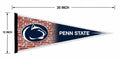 Penn State University Nittany Lions Soft Felt Pennant, Primary Design, 12x30 Inch, Easy To Hang, Officially Licensed