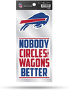 Buffalo Bills Double Up Die Cut 2-Piece Sticker Sheet