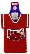 Arkansas Razorbacks 2-Pack Jersey Design Bottle Neoprene Beverage Insulator Holder University of
