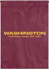 Washington Football Team Commanders Garden Flag Banner Premium 13x18 Nylon Applique Embroidered Football