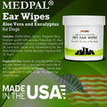 MedPal Cleaning Wipes for Dogs and Cats Prevent Ear Infections by DailySale