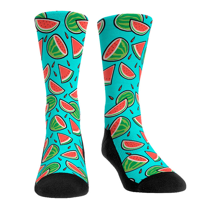 Watermelon Slices by Rock 'Em Socks