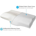 Memory Foam Bed Pillow for Sleeping by DailySale