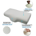 Memory Foam Bed Pillow for Sleeping by DailySale