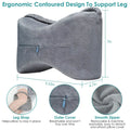 Memory Foam Contour Leg Pillow For Side Sleepers by DailySale