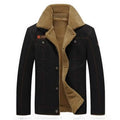 Men Fur Collar Army Tactical Jacket by DailySale