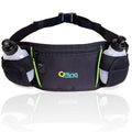 Men or Women's Hydration Running Belt Pouch With Water Bottles And Zippered Compartment by DailySale