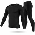 Men Thermal Underwear Set - Long Johns Pants and Long Sleeve by DailySale