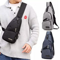 Men Women Crossbody Shoulder Bag with USB Port by DailySale