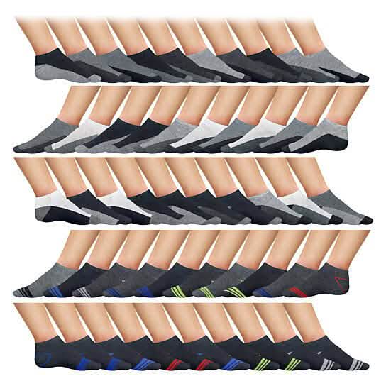 Men's Active Low-Cut Ankle Socks by DailySale