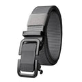 Men's Automatic Metal Buckle Nylon Canvas Webbing Belt by DailySale