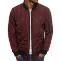 Men's Bomber Quilted Diamond Padded Jacket by DailySale