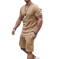 Men's Casual Activewear Running T-Shirt with Shorts by DailySale