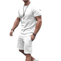 Men's Casual Activewear Running T-Shirt with Shorts by DailySale