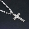 Men's Cross Necklaces in Stainless Steel by DailySale