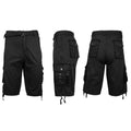 Men's Distressed Vintage Belted Cargo Utility Shorts by DailySale