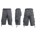 Men's Distressed Vintage Belted Cargo Utility Shorts by DailySale