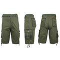 Men's Distressed Vintage Belted Cargo Utility Shorts by DailySale