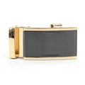 Mens Genuine Leather Sliding Buckle Belt by Boutique 23