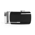 Mens Genuine Leather Sliding Buckle Belt by Boutique 23