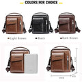 Men's Leather Handbag Small Crossbody Shoulder Bags by DailySale