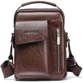 Men's Leather Handbag Small Crossbody Shoulder Bags by DailySale