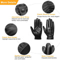 Men's Leather Winter Gloves Touchscreen by DailySale