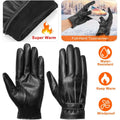 Men's Leather Winter Gloves Touchscreen by DailySale
