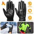 Men's Leather Winter Gloves Touchscreen by DailySale
