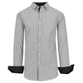 Men's Long Sleeve Slim Fitting Gingham Pattern Dress Shirts by DailySale