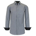 Men's Long Sleeve Slim Fitting Gingham Pattern Dress Shirts by DailySale