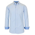 Men's Long Sleeve Slim Fitting Gingham Pattern Dress Shirts by DailySale