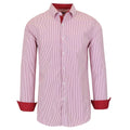 Men's Long Sleeve Slim Fitting Gingham Pattern Dress Shirts by DailySale