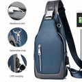 Men's Messenger Shoulder Chest Bag by DailySale
