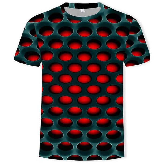 Men's Optical Illusion Plus Size Shirt by DailySale