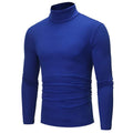 Men's Pure Color T-Shirt Thermal Mock Turtleneck Long Sleeve Tops by DailySale