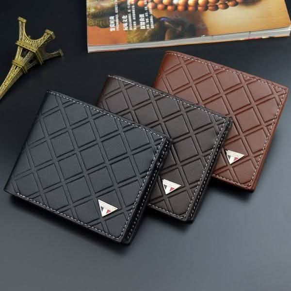 Men's RFID Genuine Leather Slim Trifold Wallet by DailySale