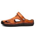 Men's Sandals Cowhide Breathable Casual Beach Walking Shoes by DailySale