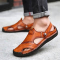 Men's Sandals Cowhide Breathable Casual Beach Walking Shoes by DailySale