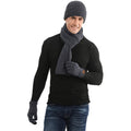 Men's Scaves and Beanie Hat Themal Gloves Set by DailySale