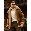 Men's Shearling Coat Winter Jacket by DailySale