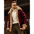 Men's Shearling Coat Winter Jacket by DailySale