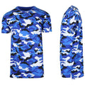 Men's Short Sleeve Crew Neck Camo Printed Tee by DailySale