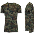 Men's Short Sleeve Crew Neck Camo Printed Tee by DailySale