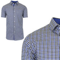 Men's Short Sleeve Slim-Fit Casual Dress Shirts by DailySale