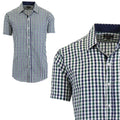 Men's Short Sleeve Slim-Fit Casual Dress Shirts by DailySale