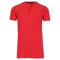 Men's Slim Fitting Short Sleeve Henley Slub Tee by DailySale